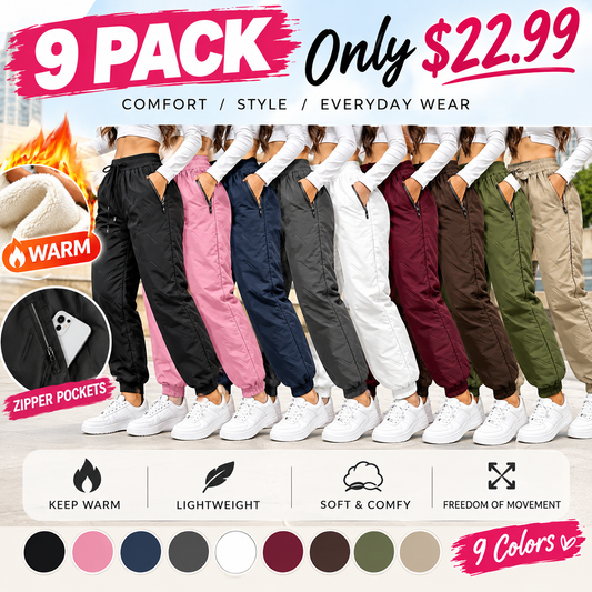Women’s Winter Fleece-Lined Thick Casual Pants